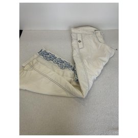 Chanel-I pantaloni-Bianco