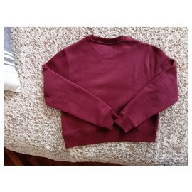 Calvin Klein-Sweat logo-Dark red