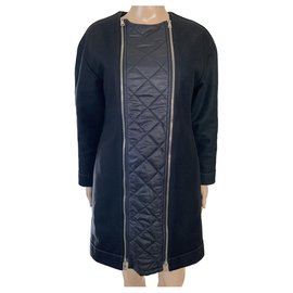 Sonia Rykiel-Coats, Outerwear-Black
