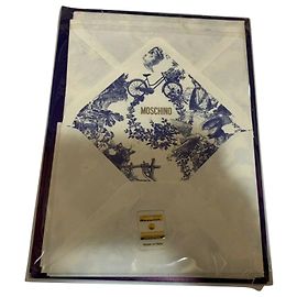 Moschino Letter paper Blue