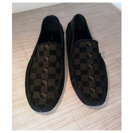 Mocassin Louis Vuitton - Chaussures en Cuir Pour Homme Couleur Noir  FOF00191 - Sodishop
