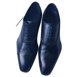 Louis Vuitton brogue shoes Black