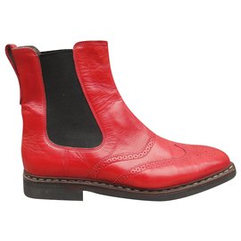 Heschung-Heschung p ankle boots 41-Red