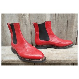 Heschung-Heschung p ankle boots 41-Red