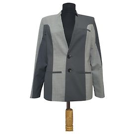 Designers Remix Wollblazer grau Grau