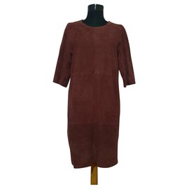 Closed Lederkleid Andere