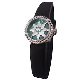 Montre D de Dior Rose des Vents Noir Vert