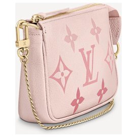 Louis Vuitton-Accessoires de mini pochettes LV-Rose