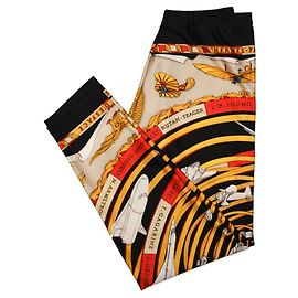 Legging Hermès Airplanes Dourado