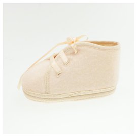 Hermès-HERMES Chaussures Bébé Laine Rose Clair Auth 15166-Autre