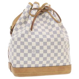 Louis Vuitton-LOUIS VUITTON Damier Azur Noe Shoulder Bag N42222 LV Auth 19982-Other