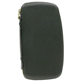 Louis Vuitton-LOUIS VUITTON Taiga Leather Organizer Atholl Travel Case Episea M30654 LV Auth yk550-Green