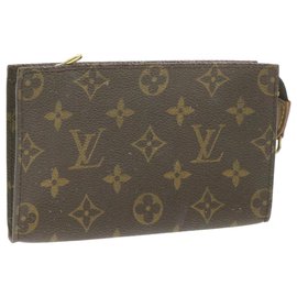 Louis Vuitton-LOUIS VUITTON Monogram Bucket PM Pouch LV Auth ** No Sticky gt465-Outro