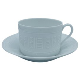 Hermès Egee tea cup and saucer White