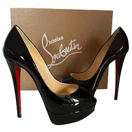Christian Louboutin LADY PEEP SIZE 39 eu Black