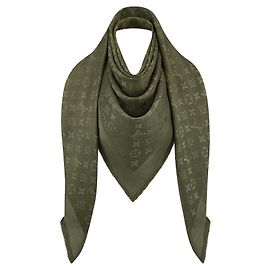 Louis Vuitton LV verde scialle Verde scuro