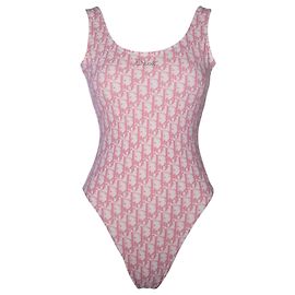 Christian Dior Einteiliger Badeanzug von Diorissimo Pink