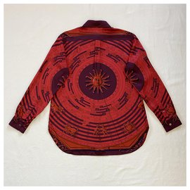 Hermès-Tops-Red,Multiple colors