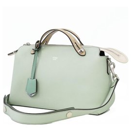 Fendi-Fendi au fait 2Sac à main femme WAY porté épaule 8BL124-5QJ Vert clair-Vert clair
