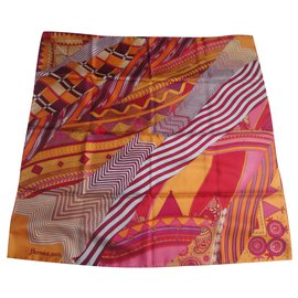 Hermès-COUPONS INDIENS-Multicolore