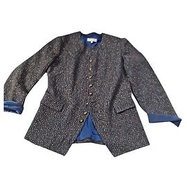 Giacca Armand Ventilo in tweed nero blu e oro Nero Blu D'oro