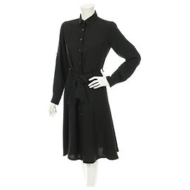 Ralph Lauren Black Polyester Dress Black