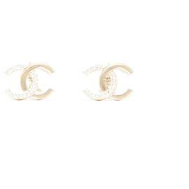 Chanel-HALB gesteinigter CC-CLIP-Golden