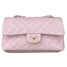 Chanel-Classic Medium lined flap-Pink