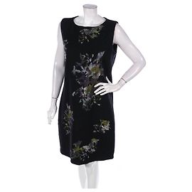 Marc Cain Dress Wool Polyamide Multi Color Size L Multiple colors