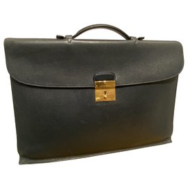 Hermès-Bags Briefcases-Navy blue