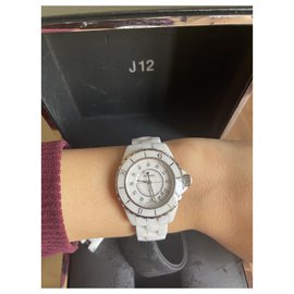 Chanel-Relógios finos-Branco