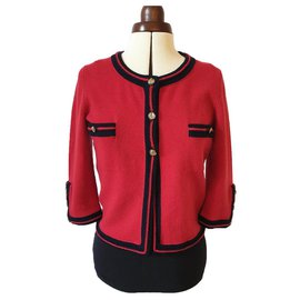 Chanel-Cardigan Chanel-Rouge