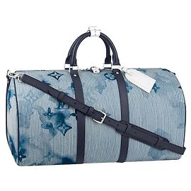 Louis Vuitton LV Keepall 50 Azul