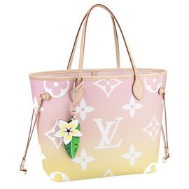 Louis Vuitton-LV Neverfull by the pool-Pink