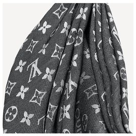 Louis Vuitton-LV shawl new mono denim-Black