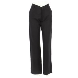 Versace-Trousers-Black