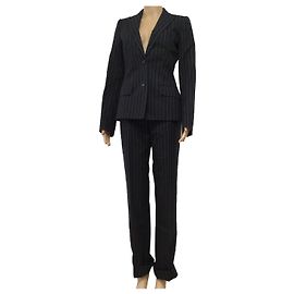 Dolce & Gabbana Pantsuit White Navy blue