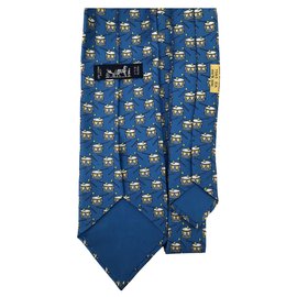 Hermès-Hermes Tie Drum azul-Azul