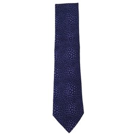Hermès-Gravata Hermes Roxa-Roxo