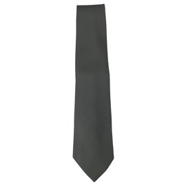 Hermès-Hermès Gray Tie-Grey