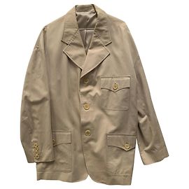 D&G D & G Vintage beige Baumwolljacke Beige