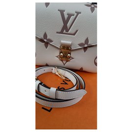 Louis Vuitton-Clutch bags-Cream