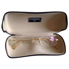 Chanel Gafas de sol Dorado