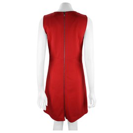 Diane Von Furstenberg-DvF Capreena dress-Red