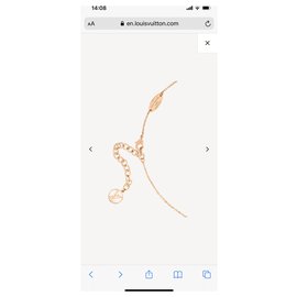 Louis Vuitton-Collier ras de cou avec étiquette LV Nanogram-Autre