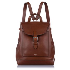 Mulberry Brown Chiltern Leather Backpack Brown