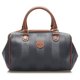 Fendi-Sac Boston Fendi Pequin noir-Noir