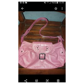Longchamp-Sacos de embreagem-Rosa