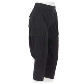 Prada-Cropped trousers-Black