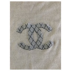 Chanel-Schals-Aus weiß